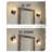 Steel Armed Sconce With Fluted Glass (Set Of 2)-188219302