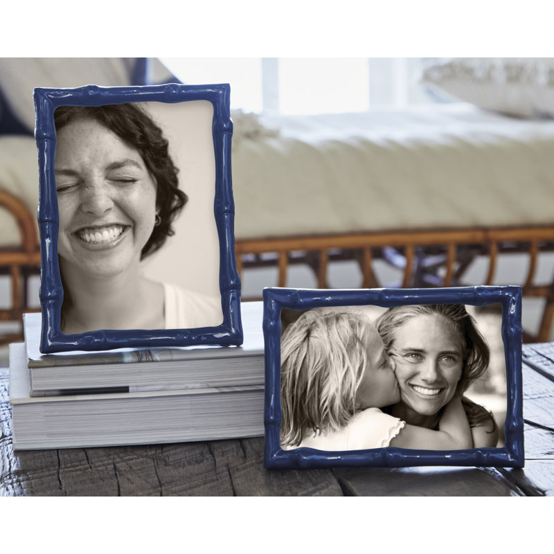 Metal Picture Frame, Blue