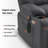 Waddells 27.2'' Extra Wide Power Recliner Lift Chair with Massage and Heat, Faux Leather-739477769