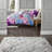 Hypoallergenic Polyester Bedding Sets, Multicolor Tie Dye Comforter With Piped Borders