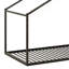 Structure de lit en métal avec tablettes et lumières-694463765-694463786