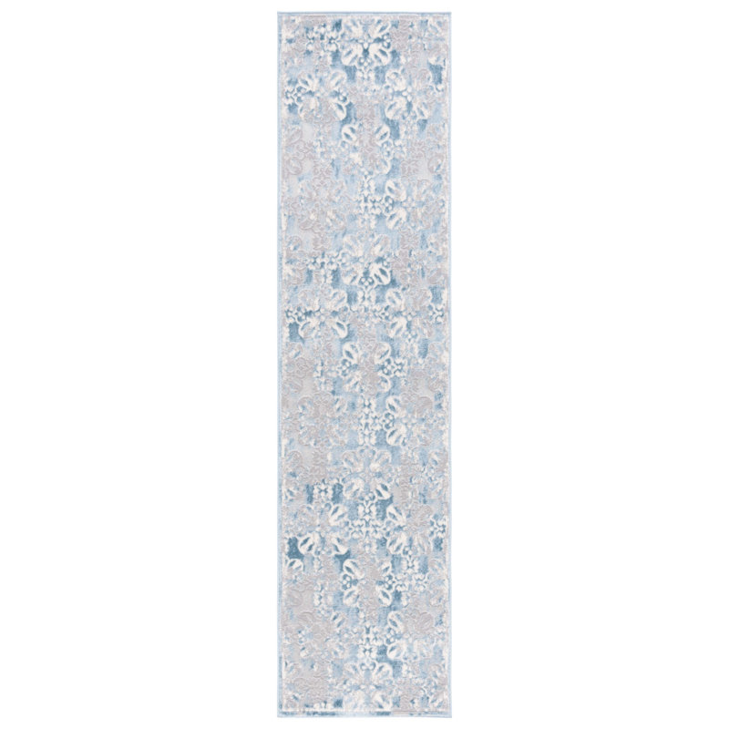 Msrs 2020 Performance Floral Rug, Runner 2' x 8'