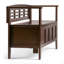 48 Inch Wide Solid Wood Entryway Storage Bench-1890081918