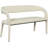 Sylvester Aurich Faux Leather Bench-600666041