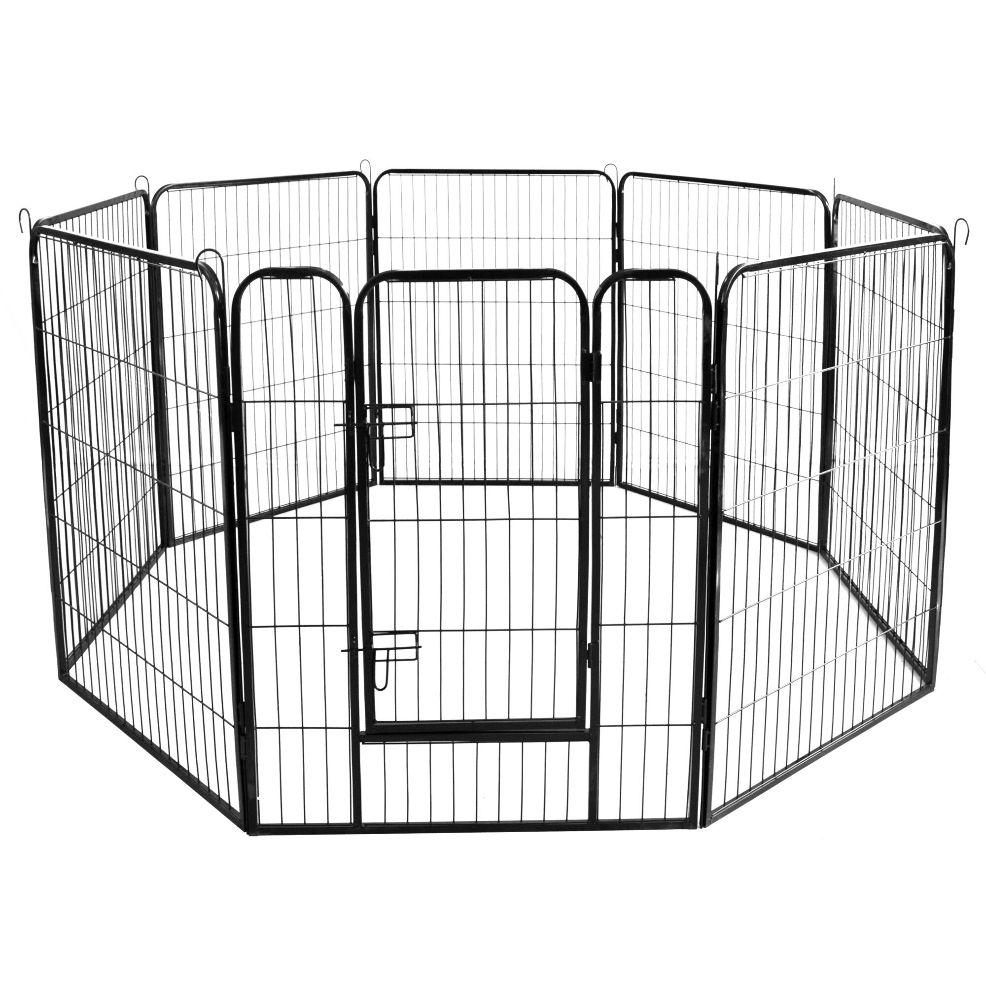 LIXADA Exercise 8-Piece Barrier Fence Pet Pen & Reviews | Wayfair