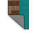 Machine Washable Checkered Green Area Rug-1815876669