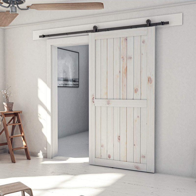 Ensemble de quincaillerie standard pour porte de grange simple, 96 po