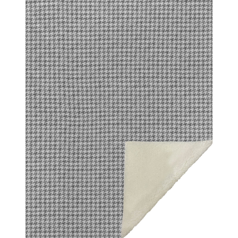Jeté en sherpa Addison, Gris