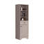Armoire à linge brûlé, plusieurs tablettes-1791565463