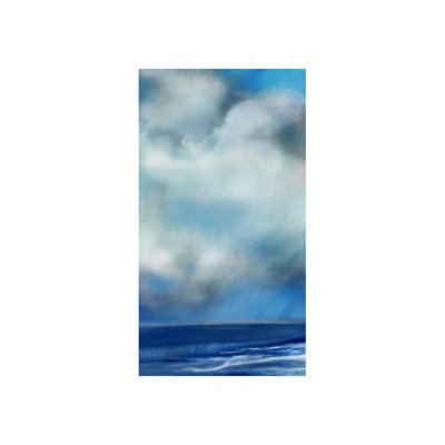 Blue Horizon " Blue Horizon II " by Nash Rambler Painting Print