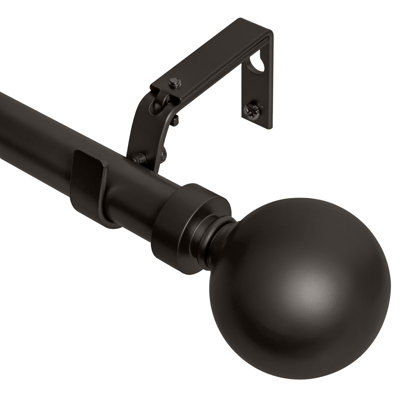 Enmore Adjustable Single Curtain Rod