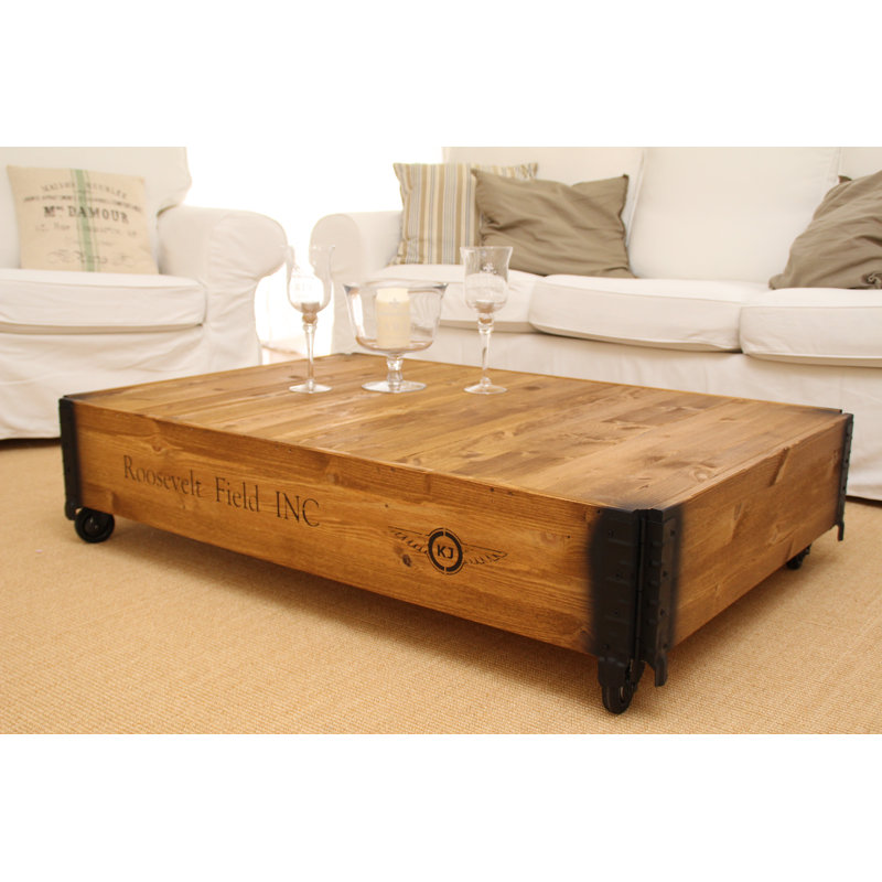Lorelei Coffee Table Trunk, 29cm H x 104cm x 64cm D