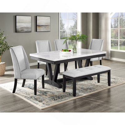 Meuble de salle à manger rembourré 1pc