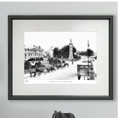 Barnstaple, The Square 1903 - Single Picture Frame Print