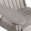 Chaise Adirondack pliante en plastique Henninger-643169832