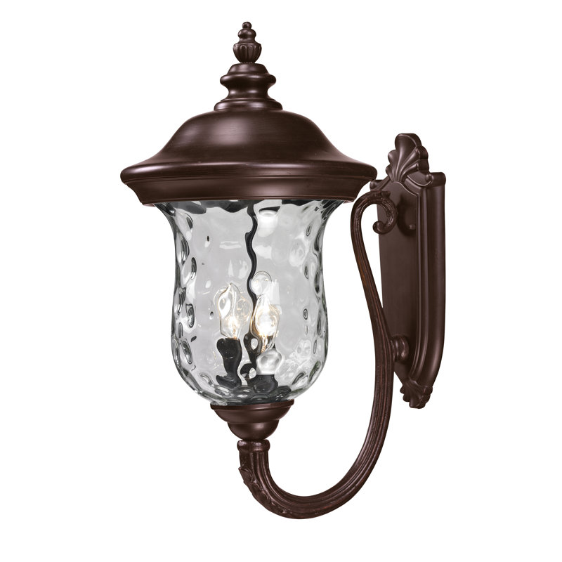 Antkeo Aluminum Wall Light, 24.25" H x 12.38" W, Bronze