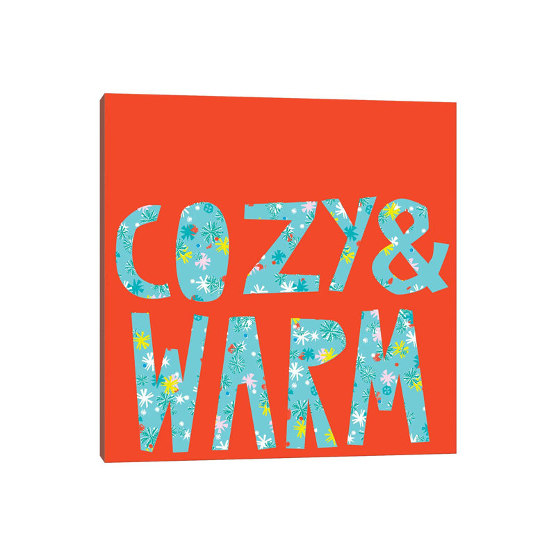 Merry and Bright IV 1 Piece Wrapped Canvas Wall Art, 30.48 cm H x 30.48 cm W