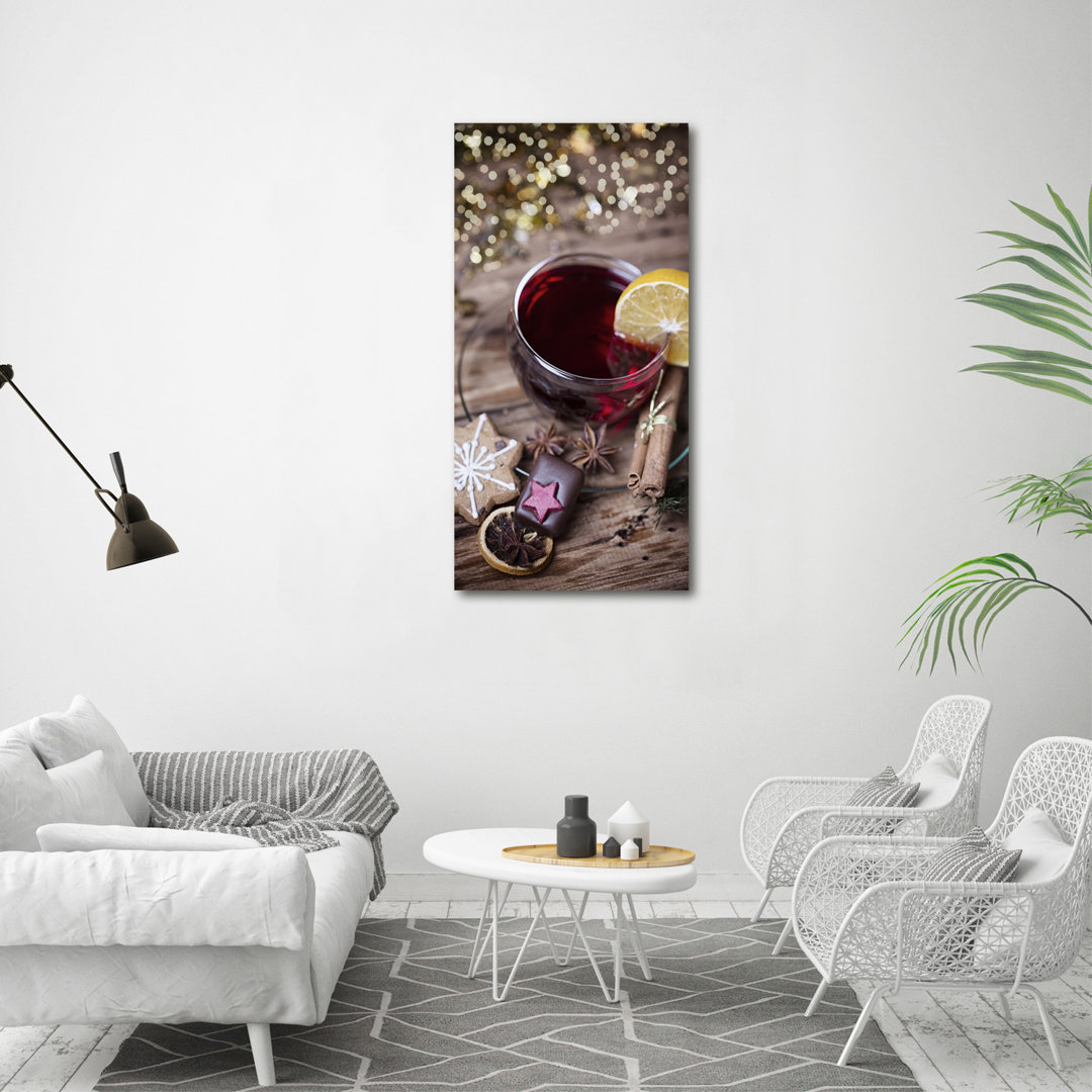 Glühwein - Kunstdrucke auf Leinwand - Wrapped Canvas