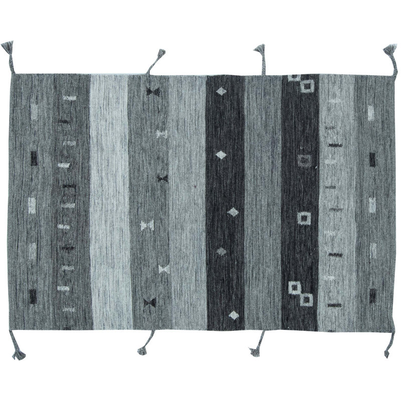 Modern One-of-a-Kind Rectangle 4'6" x 6'5" Area Rug