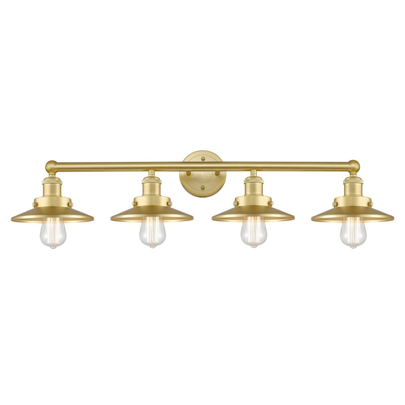 Krysia 4 - Light Dimmable Vanity Light, Satin Gold, Satin Gold
