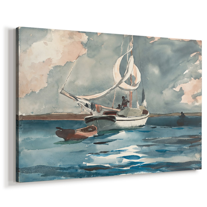 Sloop, Bermudes-Winslow Homer-Gallery, toile tendue-1899, 40 x 60