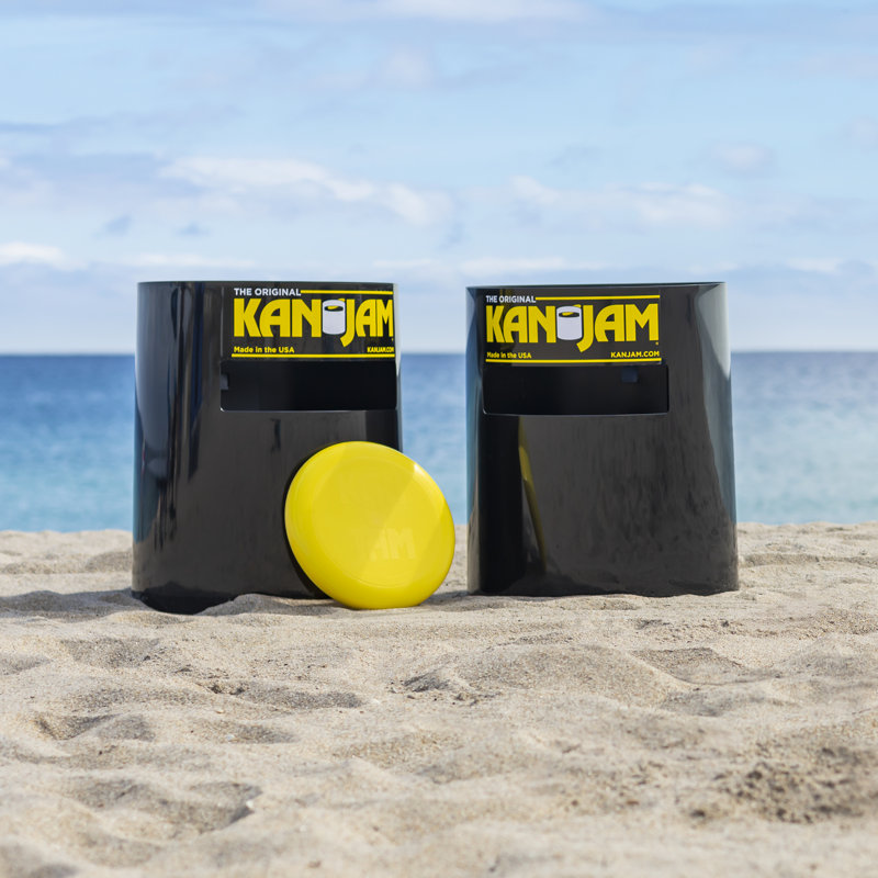 Kan Jam Original Disc Toss Game - American Made Outdoor Game for The Backyard, Beach, Park, Tailgates