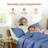 100% Cotton Percale 250 TC Duvet Cover Set With Pillow Sham(S)-123250371-123250370