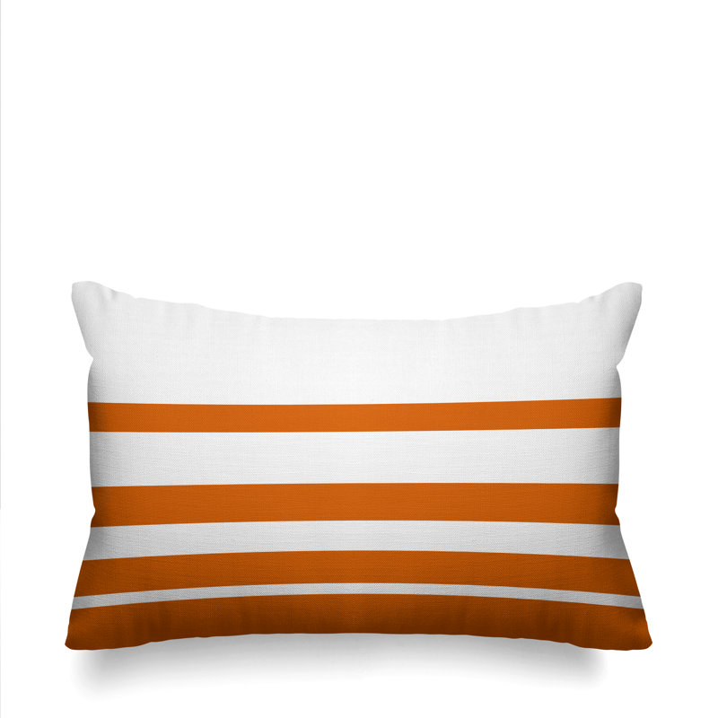 Coussin décoratif intérieur / extérieur Tanner, Orangé