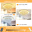 Lustre en cristal Glam doré-1031065755