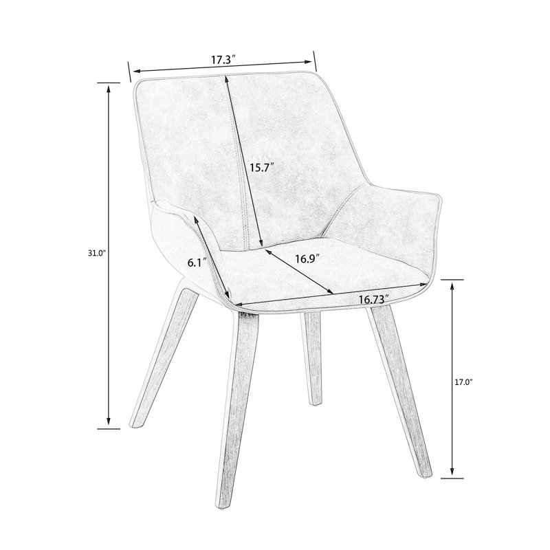 Fauteuil Abubakkar, Bleu, Chêne argenté
