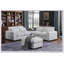 Canapé modulaire avec 2 repose-pieds Tatman-489635798
