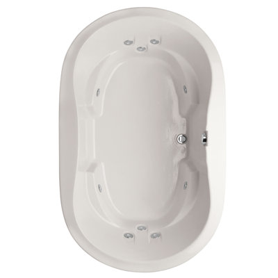 Savannah 66'' x 44'' Whirlpool Acrylic Bathtub
