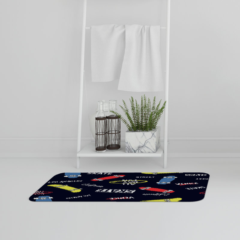 Ajanta Non-Slip Bath Rug