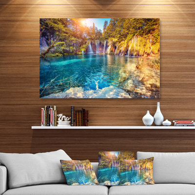 Turquoise Water and Sunny Beams - Landscape Photography Print