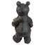 Statue paire d'ours noir forêt