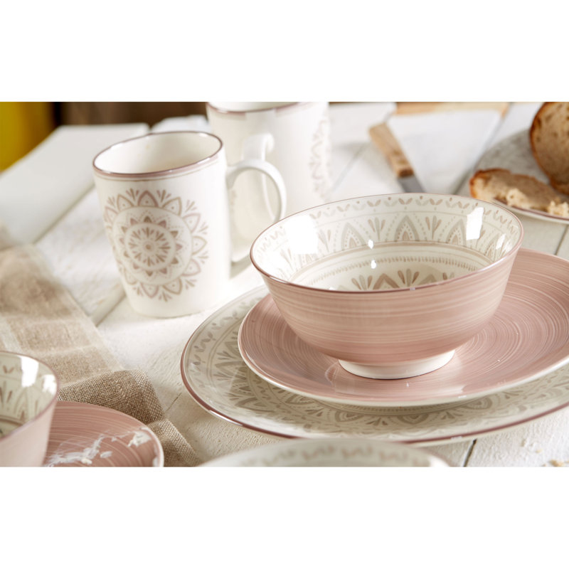 Piece Porcelain Dinnerware Set - Service for 4