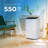 CCPAC Series Commercial Cool 8,150 BTU SACC/CEC Portable Air Conditioner, 550 Sq. Ft., 12,000 BTU ASHRAE 128