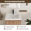 Ensemble de meuble-lavabo simple 48 po avec plateau en résine Bellmead