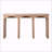 60"Long Rustic Archway Console Table
