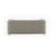 Gray Chenille Sofa w/3 Pillows