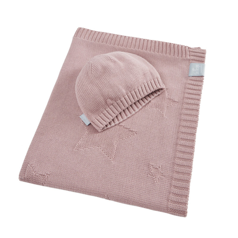 Cotton Baby Blanket, Pink