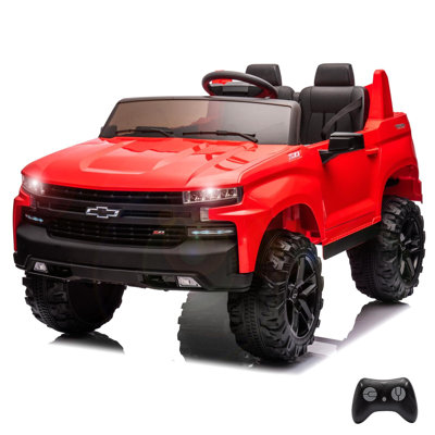 24V Ride On Car Truck Silverado Kids véhicule électrique 2 places à piles avec télécommande