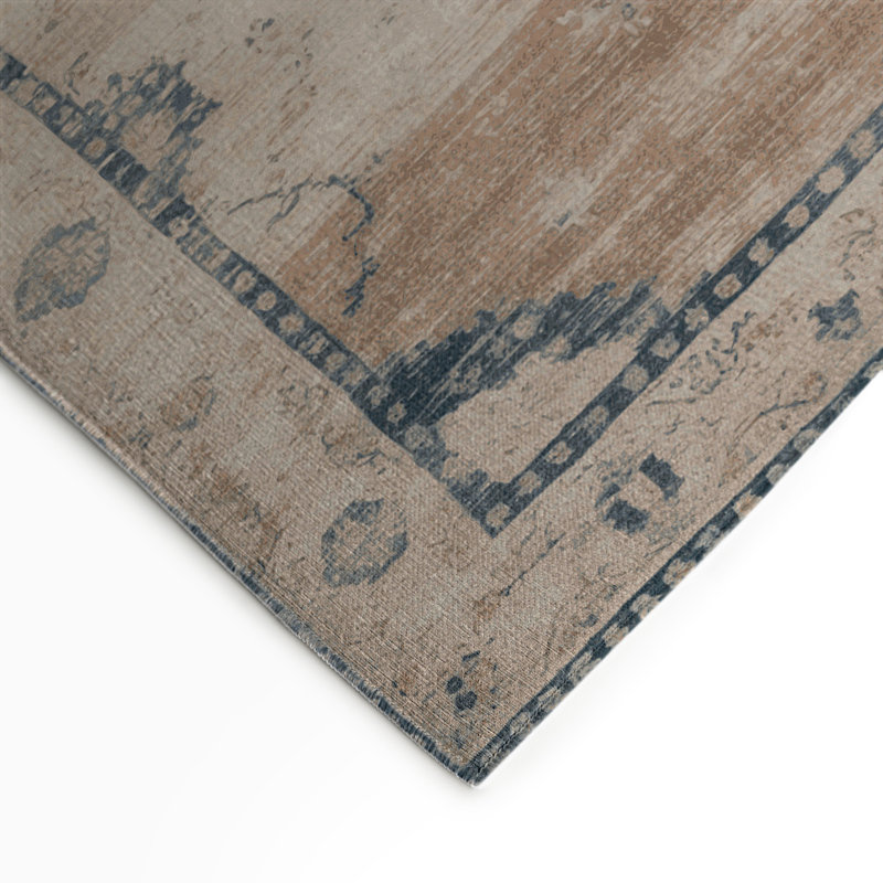 Tapis d'intérieur et d'extérieur surteint beige, Rectangulaire 3 pi x 5 pi