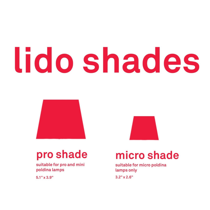 Poldina Lido Shade, White/Blue Fish