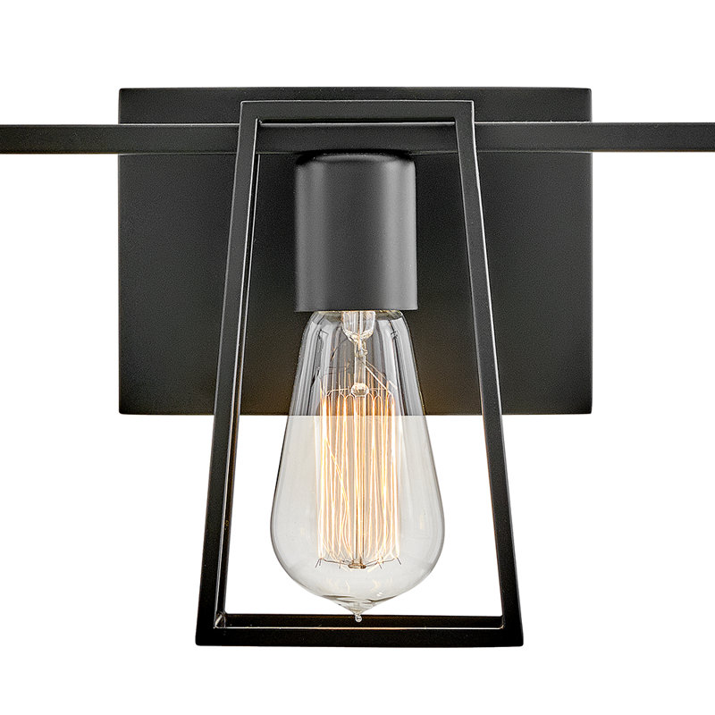 3-Light Open Cage Bath Vanity Fixture