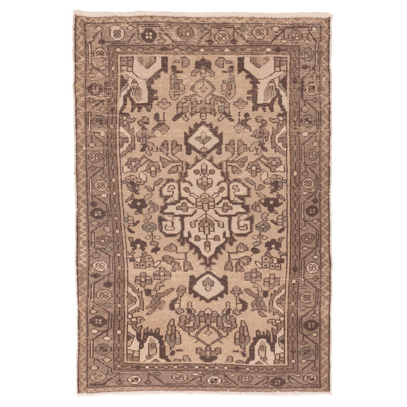 Tapis beige Antalya Vintage 2 pi 10 po x 4 pi 3 po