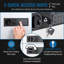 100-Key Cabinet Digital Keypad Wall Safe
