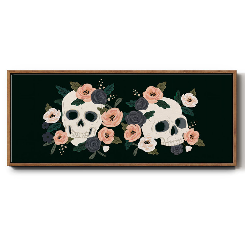 Collection Skull & Snake, toile encadrée, H 8 po x l 20 po