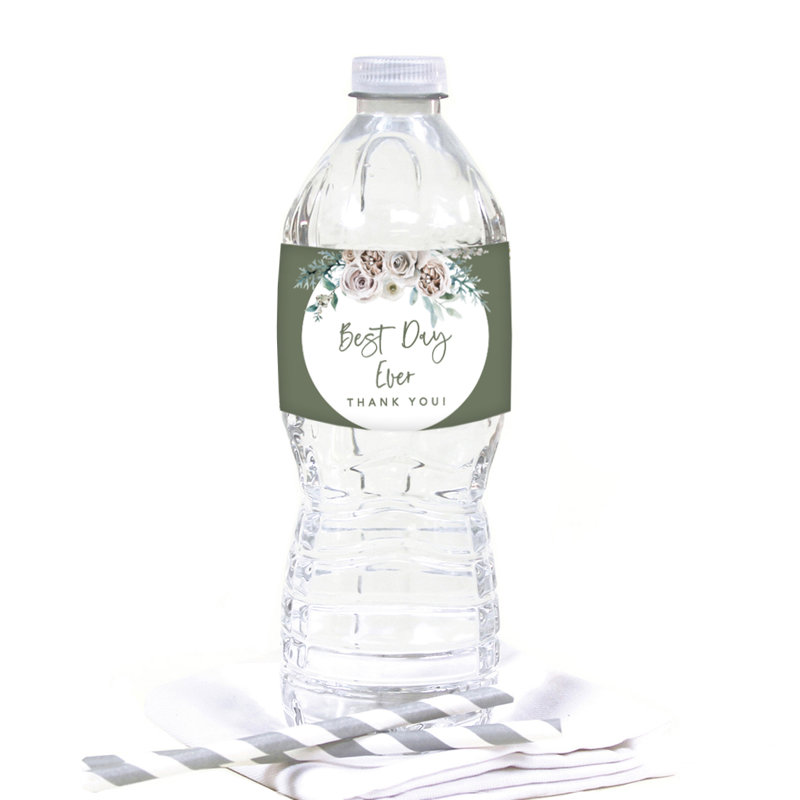 Autocollants pour bouteilles d'eau