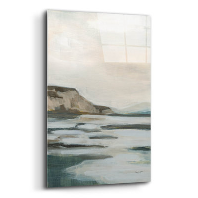 «Cliff View» par Haley Knighten, art mural en verre acrylique